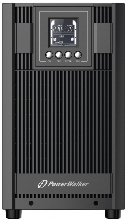 PowerWalker VFI 3000 AT FR uninterruptible power supply (UPS) Double-conversion (Online) 3 kVA 2700 W 4 AC outlet(s)