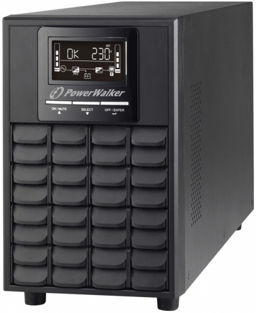 PowerWalker VFI 1000 CG PF1 uninterruptible power supply (UPS) Double-conversion (Online) 1 kVA 1000 W 4 AC outlet(s)