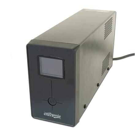 EnerGenie | UPS with USB and LCD display, Black | 850 VA | 220 V