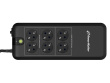 PowerWalker UPS  OFFLINE 600VA 6X 230V PL OUT APFC - Wygląd Listwy