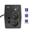 Qoltec Uninterruptible power supply, 450VA, 240W