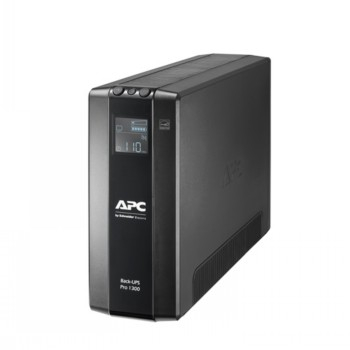 APC BACK UPS PRO BR 1300VA, 8 OUTLETS, AVR, LCD INTERFACE