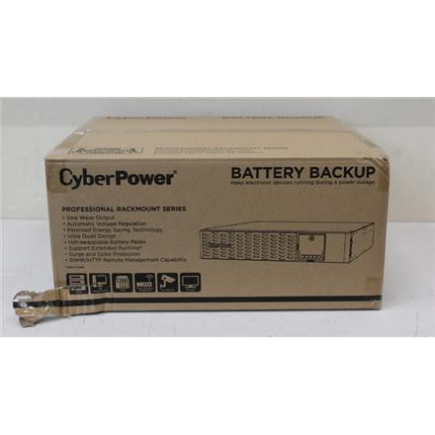 Renew. CyberPower PR1500ERT2U Smart App UPS Systems | CyberPower | Smart App UPS Systems | PR1500ERT2U | 1500 VA | 1500 W | DAMAGED PACKAGING