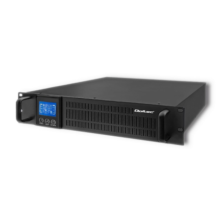 Qoltec Uninterruptible power supply UPS RACK, 1kVA