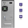 Qoltec UPS on line Pure Sine Wave, 6kVA, 4.8kW, LCD