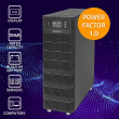 Qoltec 52284 Uninterruptible Power Supply UPS | 10kVA | 10000W | Power factor 1.0 | LCD | EPO | USB | On-line