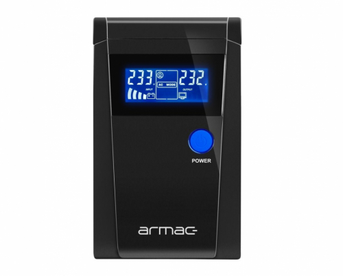 Armac Office PSW 650E uninterruptible power supply (UPS) Line-Interactive 0.65 kVA 390 W 2 AC outlet(s)