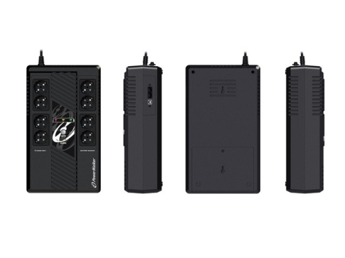 PowerWalker VI 800 MS FR uninterruptible power supply (UPS) Line-Interactive 0.8 kVA 480 W 8 AC outlet(s)