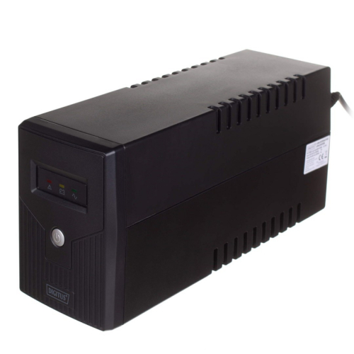 Digitus DN-170064 uninterruptible power supply (UPS) Line-Interactive 0.8 kVA 480 W 2 AC outlet(s)