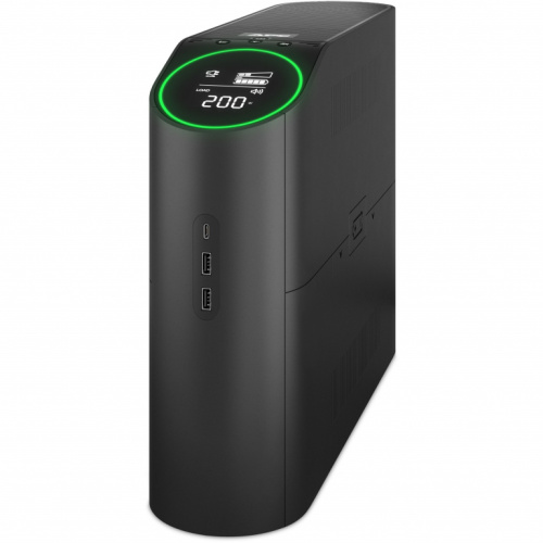 APC Back-UPS Pro Tower 2200VA 1320W 4xSchuko 2xIEC C13 Ausgänge RGB Beleuchtung