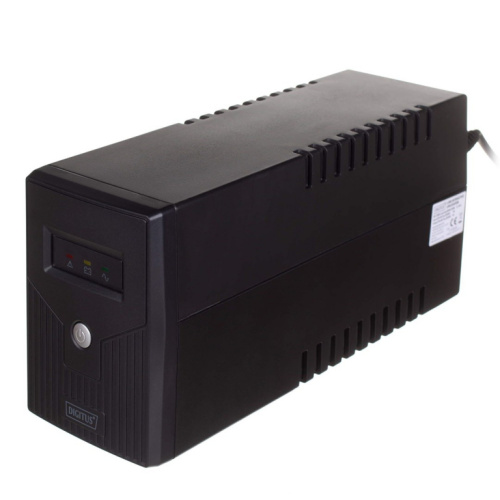 Digitus DN-170064 uninterruptible power supply (UPS) Line-Interactive 0.8 kVA 480 W 2 AC outlet(s)