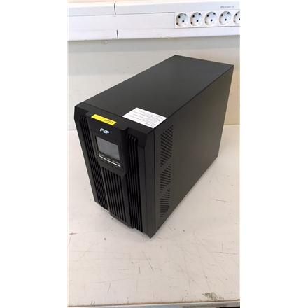 Renew. Fortron PPF24A1807,Online ,UPS,3000VA,2700W,230V,IEC* | Fortron CHAMP 3K TOWER | 3000 VA | REFURBISHED, WITHOUT ORIGINAL PACKAGING | 300 V | ± 1% (Batt. Mode) V