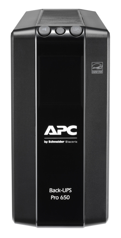 Back UPS Pro BR 650VA, 6 Outlets, AVR, LCD Interface APC
