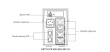 Socomec UPS NETYS PE 650VA/360W 230V/AVR/4XIEC,USB,LED