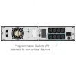 FSP Clippers RT 2K Rack/Tower Online UPS 2000VA 2000W 4x12V/9AH Batterie