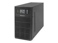 QOLTEC 52282 Uninterruptible Power Supply UPS / 3kVA / 3000W / Power factor 1.0 / LCD / EPO / USB / Online