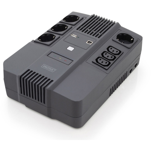 DIGITUS USV 600VA AllinOne 360W Line-Interactive