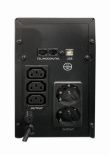 Gembird EG-UPS-035 uninterruptible power supply (UPS) Line-Interactive 2 kVA 1200 W 5 AC outlet(s)