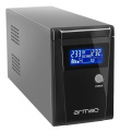 Armac O/650E/LCD uninterruptible power supply (UPS) Line-Interactive 0.65 kVA 390 W 2 AC outlet(s)