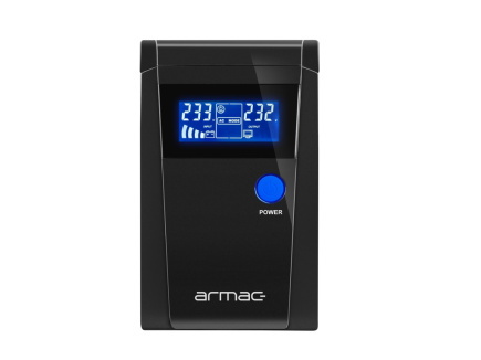 Armac Office PSW 650F uninterruptible power supply (UPS) Line-Interactive 0.65 kVA 390 W 2 AC outlet(s)