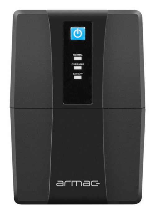 Armac H/850F/LED/V2 uninterruptible power supply (UPS) Line-Interactive 0.85 kVA 480 W 2 AC outlet(s)