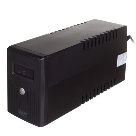 Digitus DN-170064 uninterruptible power supply (UPS) Line-Interactive 0.8 kVA 480 W 2 AC outlet(s)
