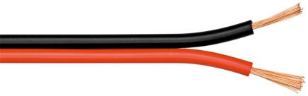 Goobay 67728 audio cable 10 m Black, Red