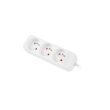Lanberg Cable Power Strip, 3X French Outlets Quality-Grade Copper, 1.5 m | PS0-03E-0150-W
