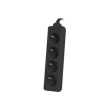 Lanberg Cable Power Strip, 4X French Outlets Quality-Grade Copper, 1.5 m | PS0-04E-0150-BK