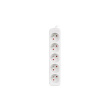 Lanberg Cable Power Strip, 5X French Outlets Quality-Grade Copper, 1.5 m | PS0-05E-0150-W
