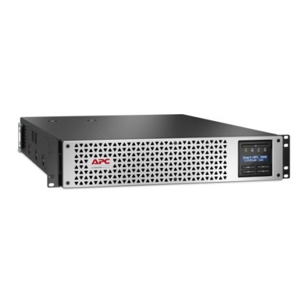 APC SMTL3000RMI2UCNC. UPS Topology: Line Interactive, Output Capacitance: 3 kVA, Output Power: 2700 W. AC Plug Types: C13 Coupler, C19 Coupler, Plug: C20 Coupler, Number of AC Outputs: 9 AC Outputs. Battery/Battery Technology: Lithium-Ion (Li-Ion), Batter
