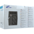 FSP FP 600*Line-interactive UPS 600VA/360W 2*SCHUKO. AVR