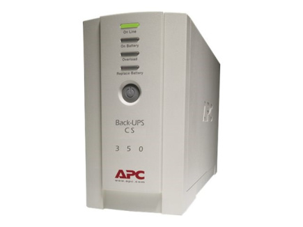 APC Back-UPS, 350VA/210W, Tower, 230V, 4x IEC C13 Outlets , User Replaceable Battery