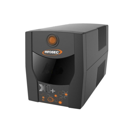 Infosec INF_661123 Backup Power Supply UPS X1+ 700 IEC, 700VA, 360W, 4× C13