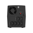 Infosec INF_661147 Backup Power Supply UPS X1+ 1300 IEC, 1300VA, 720W, 6× C13