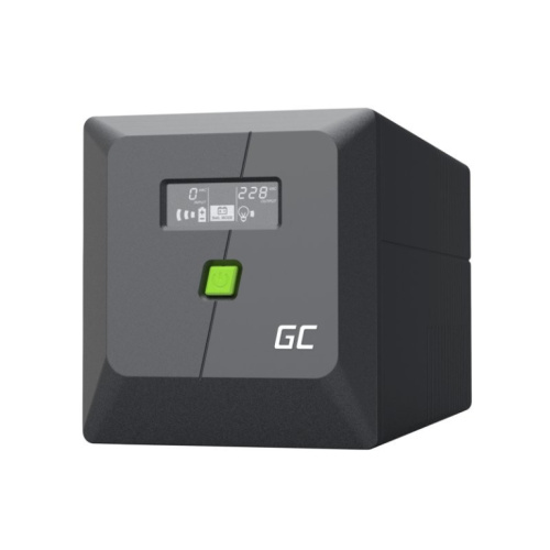 Green Cell UPS power supply 480W/750VA pure sine