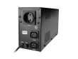 Gembird UPS 650VA 2X IEC 230V OUT, LCD