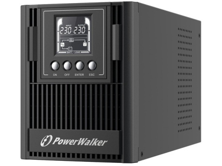 PowerWalker UPS On-Line 1000VA AT 3xFR Out, USB/RS-232 LC PowerWalker UPS On-Line 1000VA AT 3xFR Out, USB/RS-232 LC