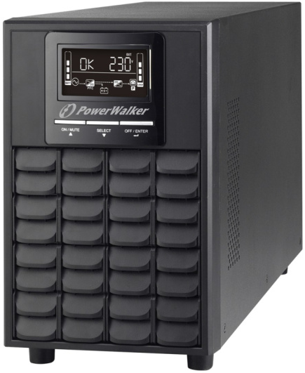PowerWalker VFI 1000 CG PF1 uninterruptible power supply (UPS) Double-conversion (Online) 1 kVA 1000 W 4 AC outlet(s)