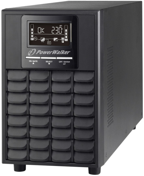 PowerWalker VFI 1000 CG PF1 uninterruptible power supply (UPS) Double-conversion (Online) 1 kVA 1000 W 4 AC outlet(s)