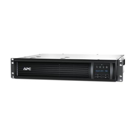 Schneider Electric Smart-UPS, Rackmount 2U, SmartConnect port+SmartSlot, AVR, LCD | SMT750RMI2UC | 750 VA | 500 W