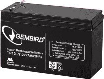 Gembird Rechargeable Battery 12V/7AH