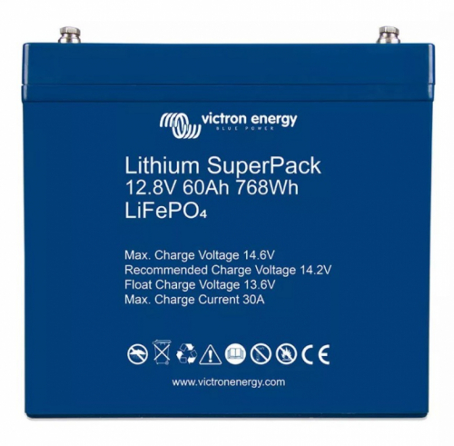 Victron Energy LiFePO4 SuperPack BAT512060705 12.8V/60Ah battery