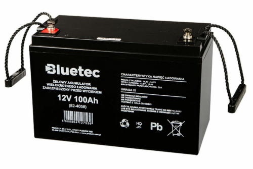 BLOW Gel battery 12V/ 100Ah BLUETEC