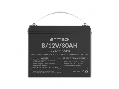Armac Battery 12v agm 12v 80ah universal B/12V/80AH