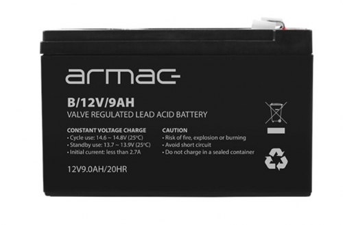 Universal gel battery for Ups Armac B/12V/9Ah