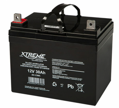 BLOW Gel battery 12V 30Ah XTREME