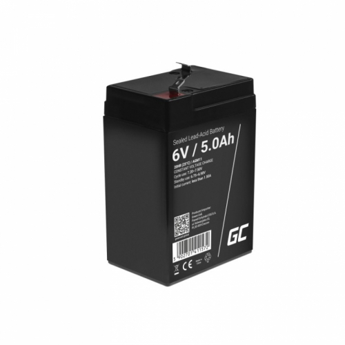 Green Cell Battery AGM GC 6V 5Ah