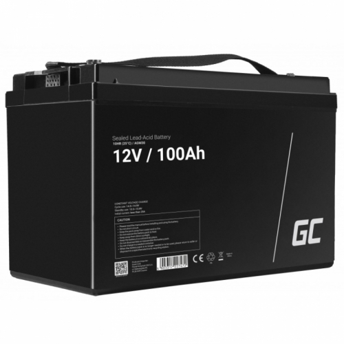 Green Cell Battery AGM VRLA 12V 100A