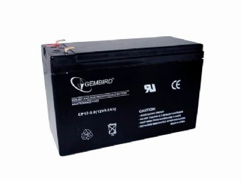 Gembird BAT-12V9AH Gel battery, universal 12V/9AH